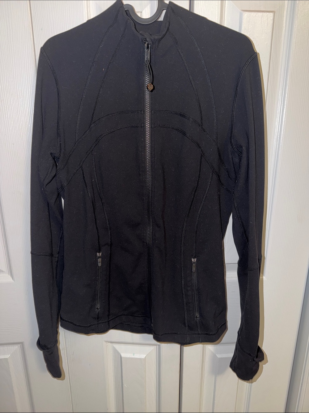 lululemon athletica Black Full-Zip Utility Jacket